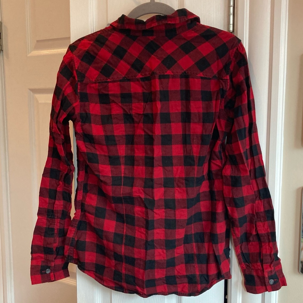 Eddie Bauer Buffalo Check Flannel Button Down Shi… - image 5